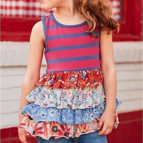 •Matilda Jane Wish You Were Here No Stopping tunic•​ - Picture 4 of 5